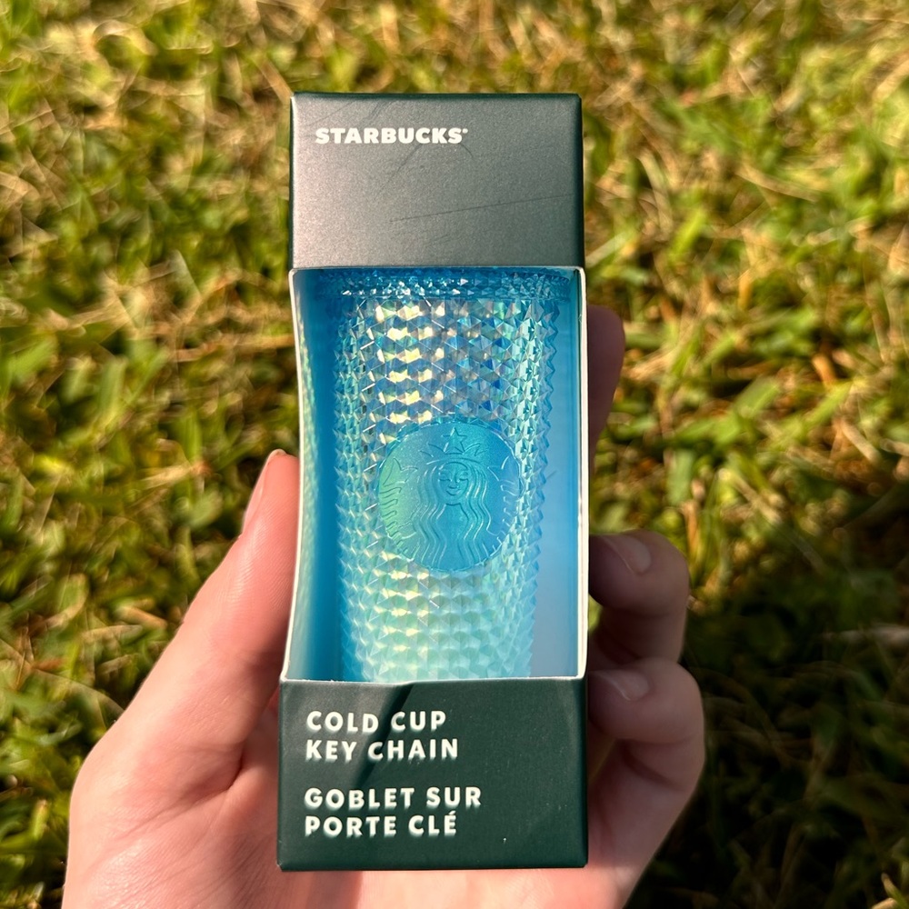 Blue Gradient Keychain